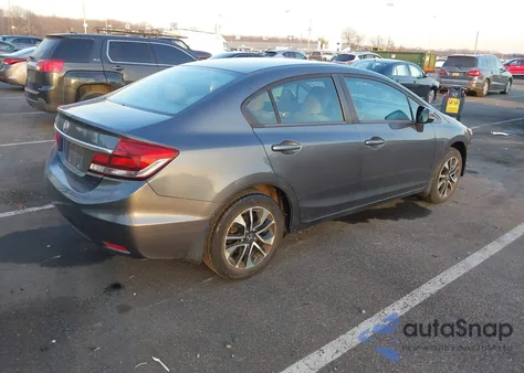 2013 Honda Civic Ex z USA, uszkodzony, nr VIN 19XFB2F81DE240314